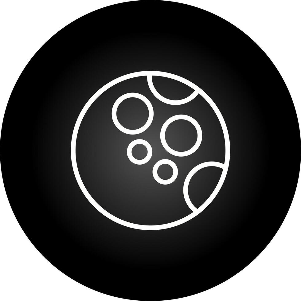 ícone de vetor de lua