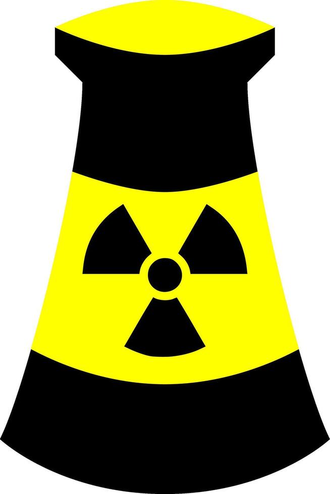 perigo tubo laboratório - uma negrito logotipo simbolizando uma alcance do potencial riscos. perigo ou tóxico logotipo ícone. vetor