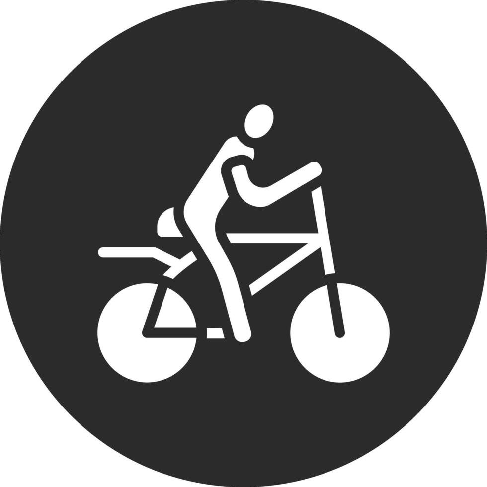 ícone de vetor de ciclismo