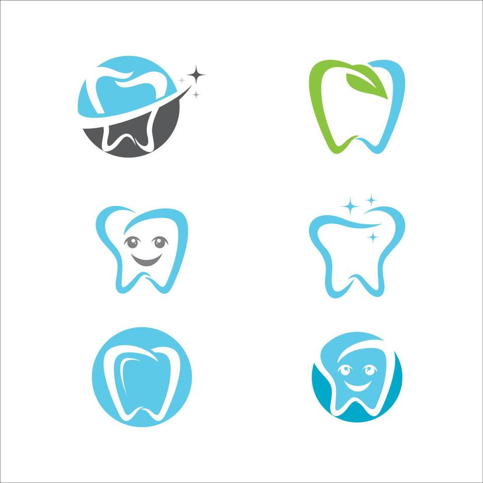 vetor de modelo de logotipo dental