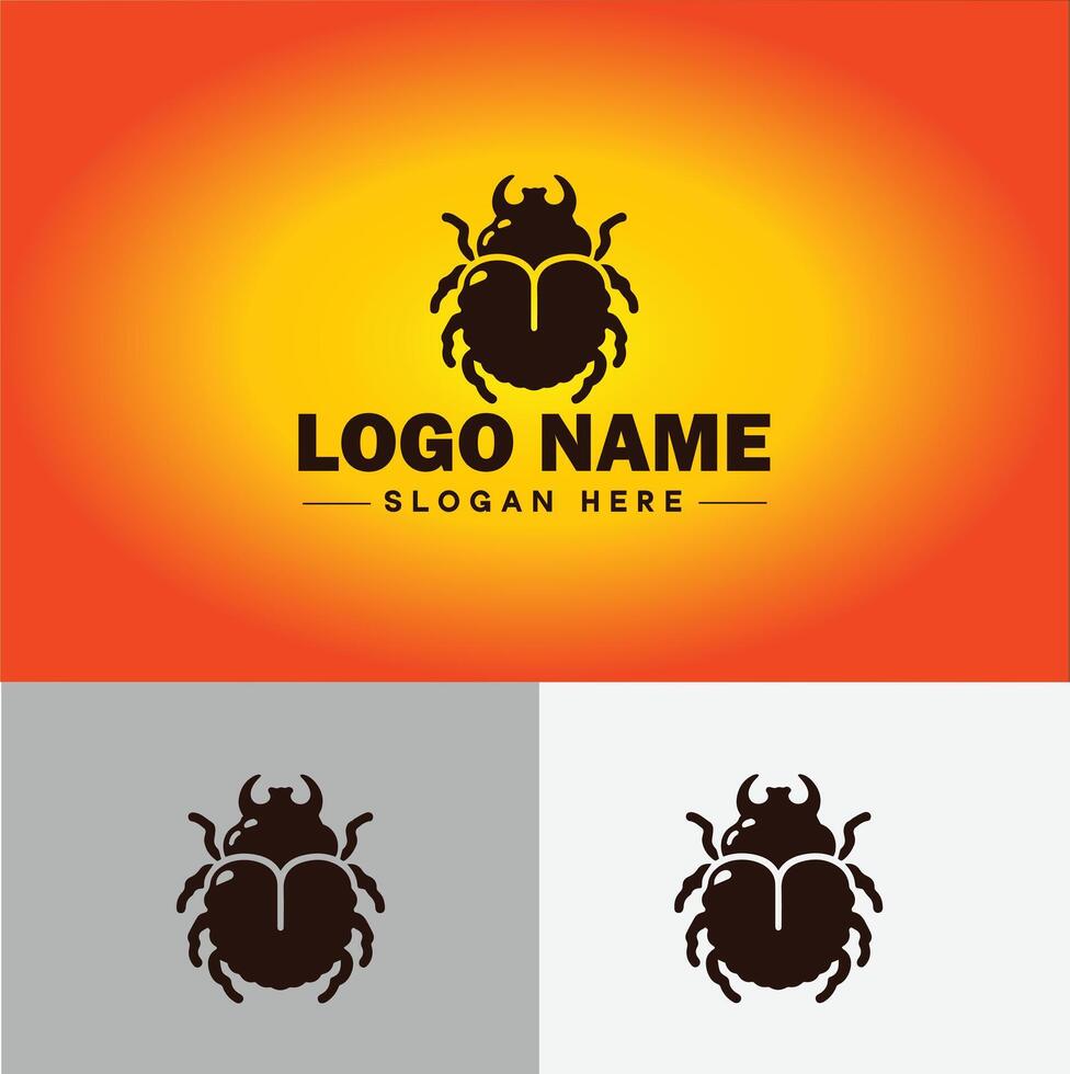 besouro logotipo vetor arte ícone gráficos para companhia marca o negócio logotipo modelo