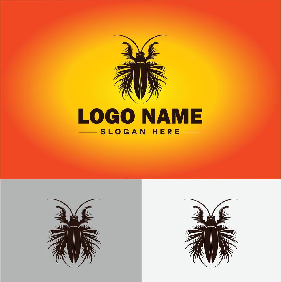 gafanhoto logotipo vetor arte ícone gráficos para companhia marca o negócio ícone gafanhoto logotipo modelo