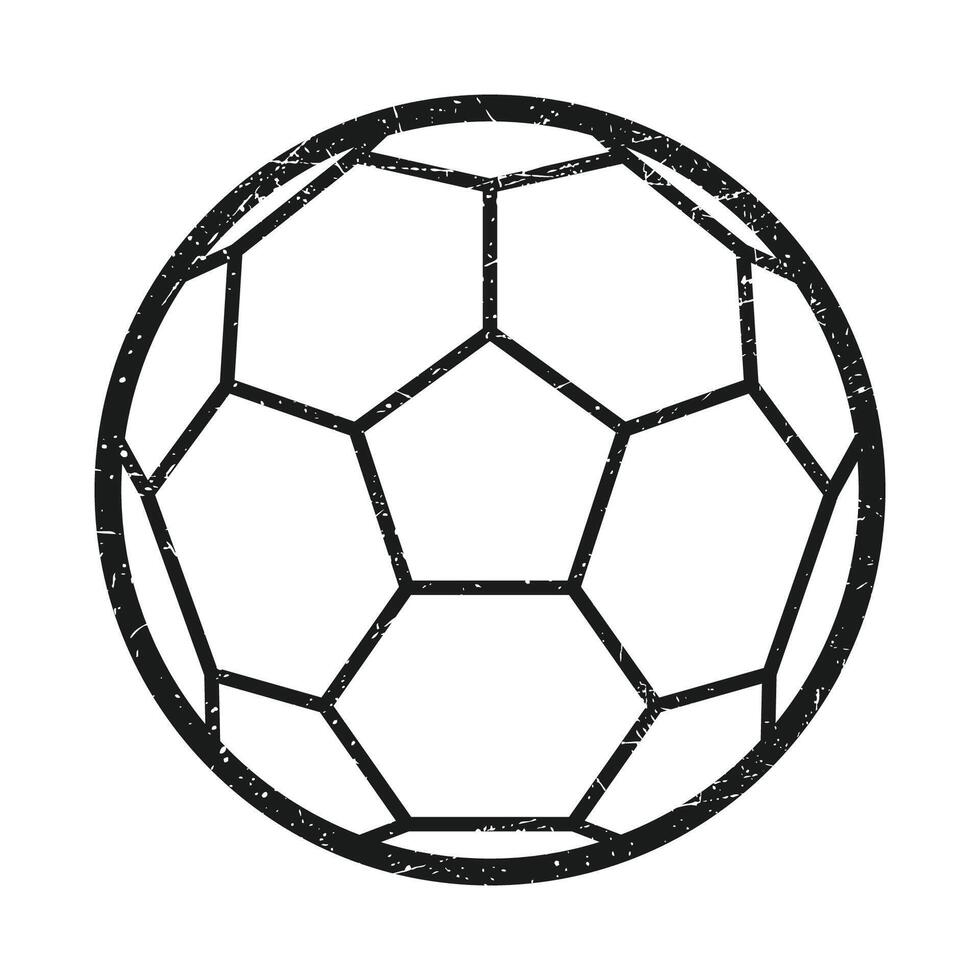 modelo de ícone de vetor de design de logotipo de futebol