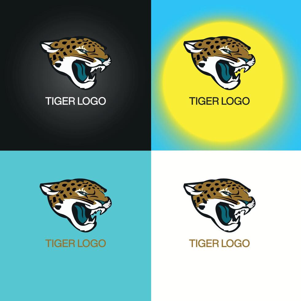 a tigre logotipo vetor