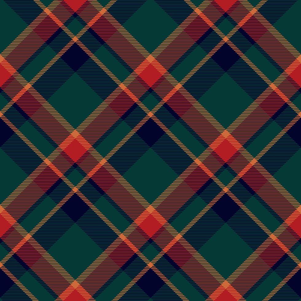 tartan escócia sem costura padrão xadrez vetor. tecido de fundo retrô. textura geométrica quadrada de cor de verificação vintage para impressão têxtil, papel de embrulho, cartão de presente, design de papel de parede. vetor