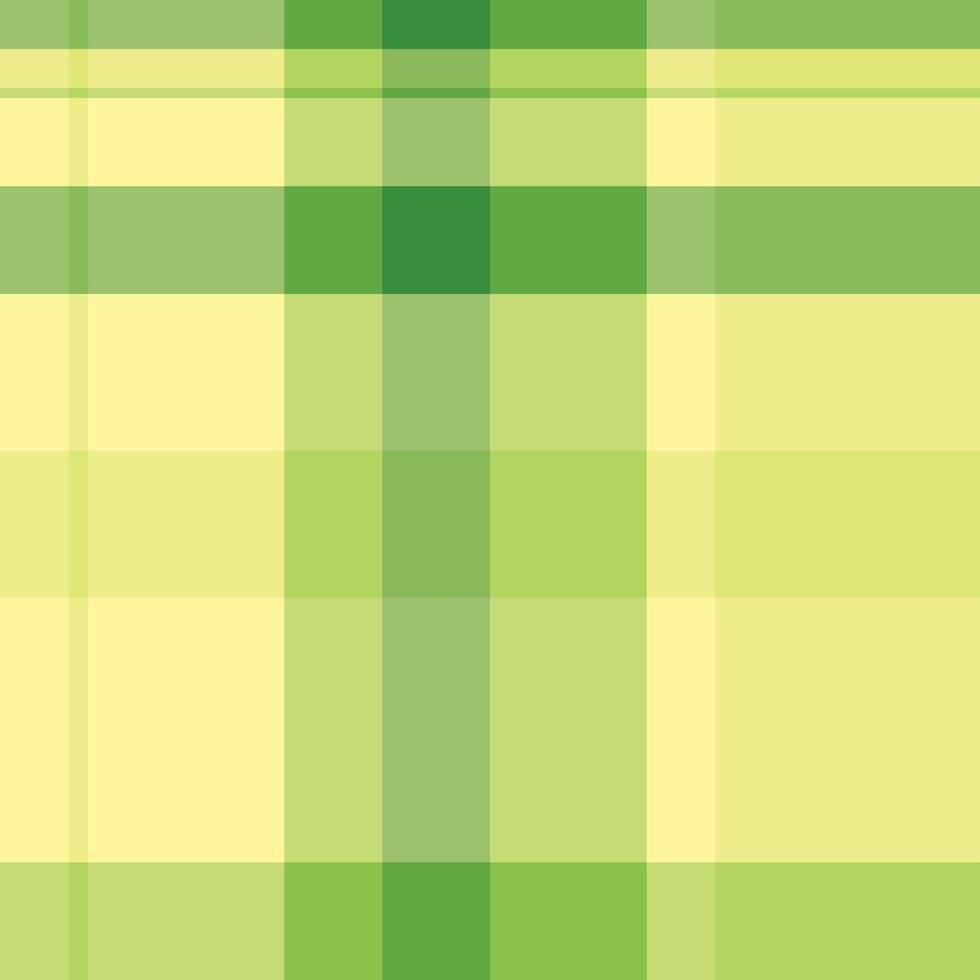 infantil padronizar têxtil tartan, guardanapo fundo Verifica tecido. cheio vetor xadrez desatado textura dentro Lima e verde cores.