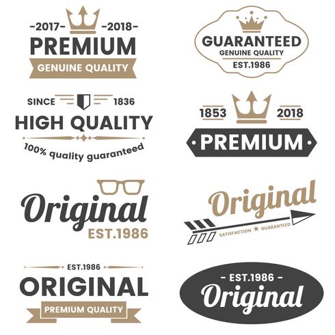 Vintage Retro Vector Logo para banner