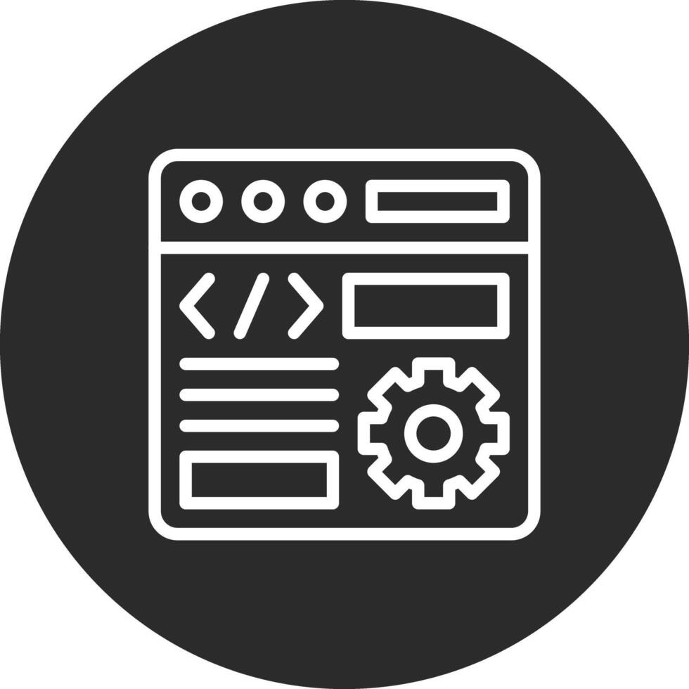 código configurações vetor ícone
