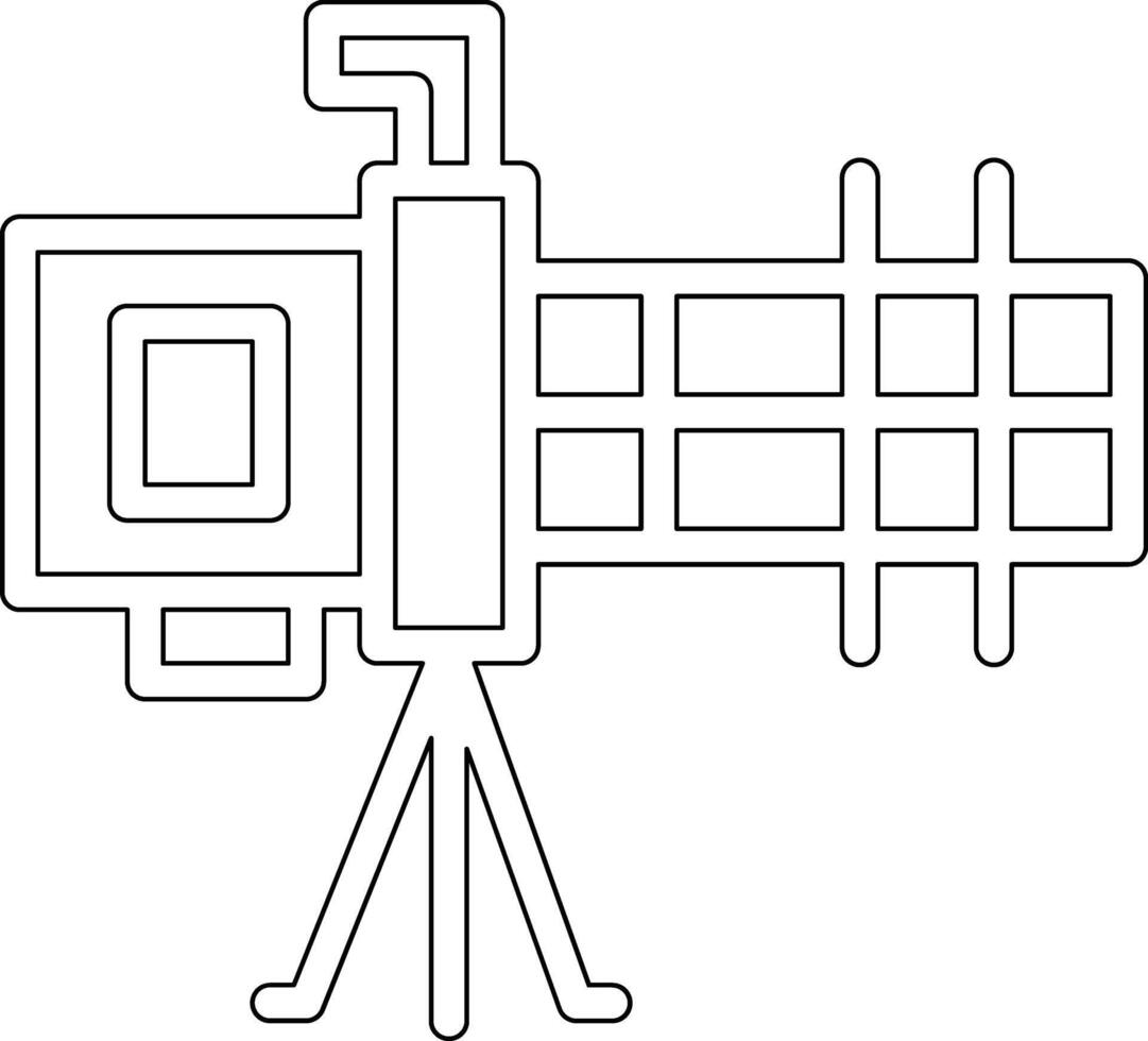 ícone de vetor de metralhadora