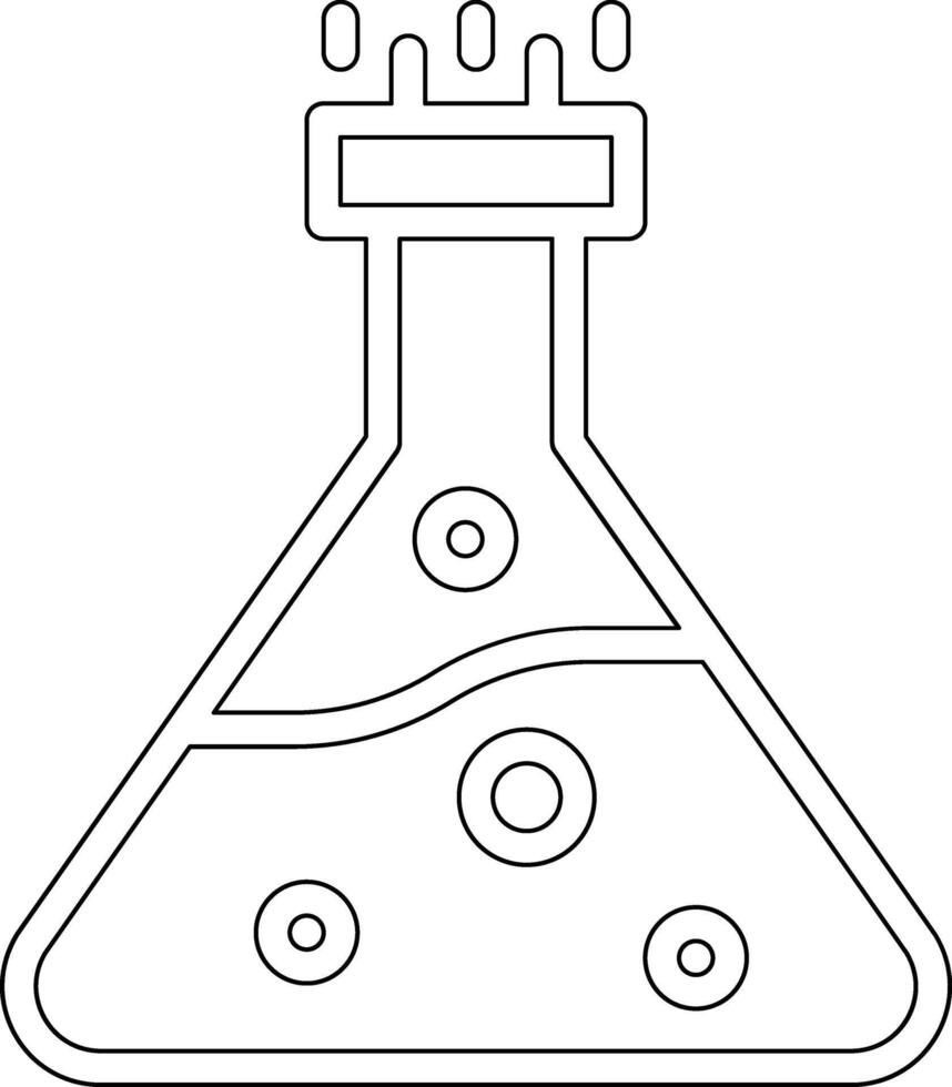 ícone de vetor de frasco