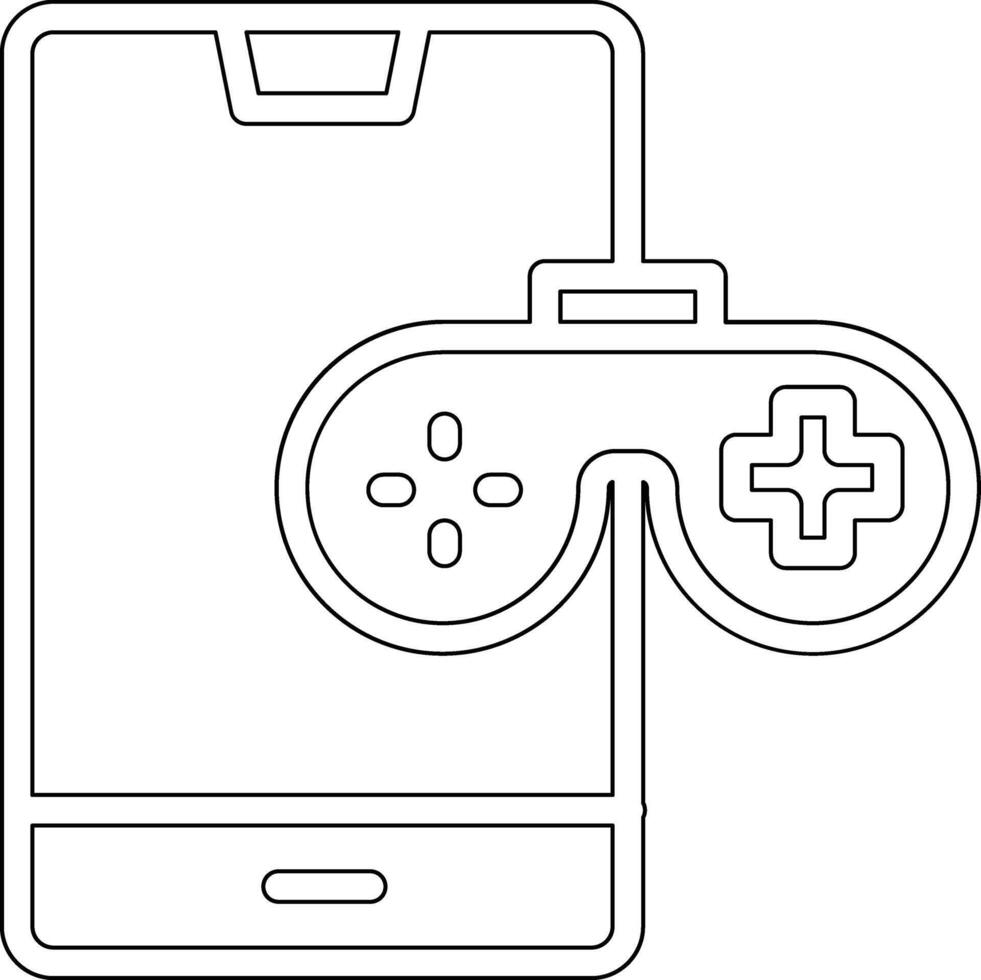 Smartphone jogos vetor ícone