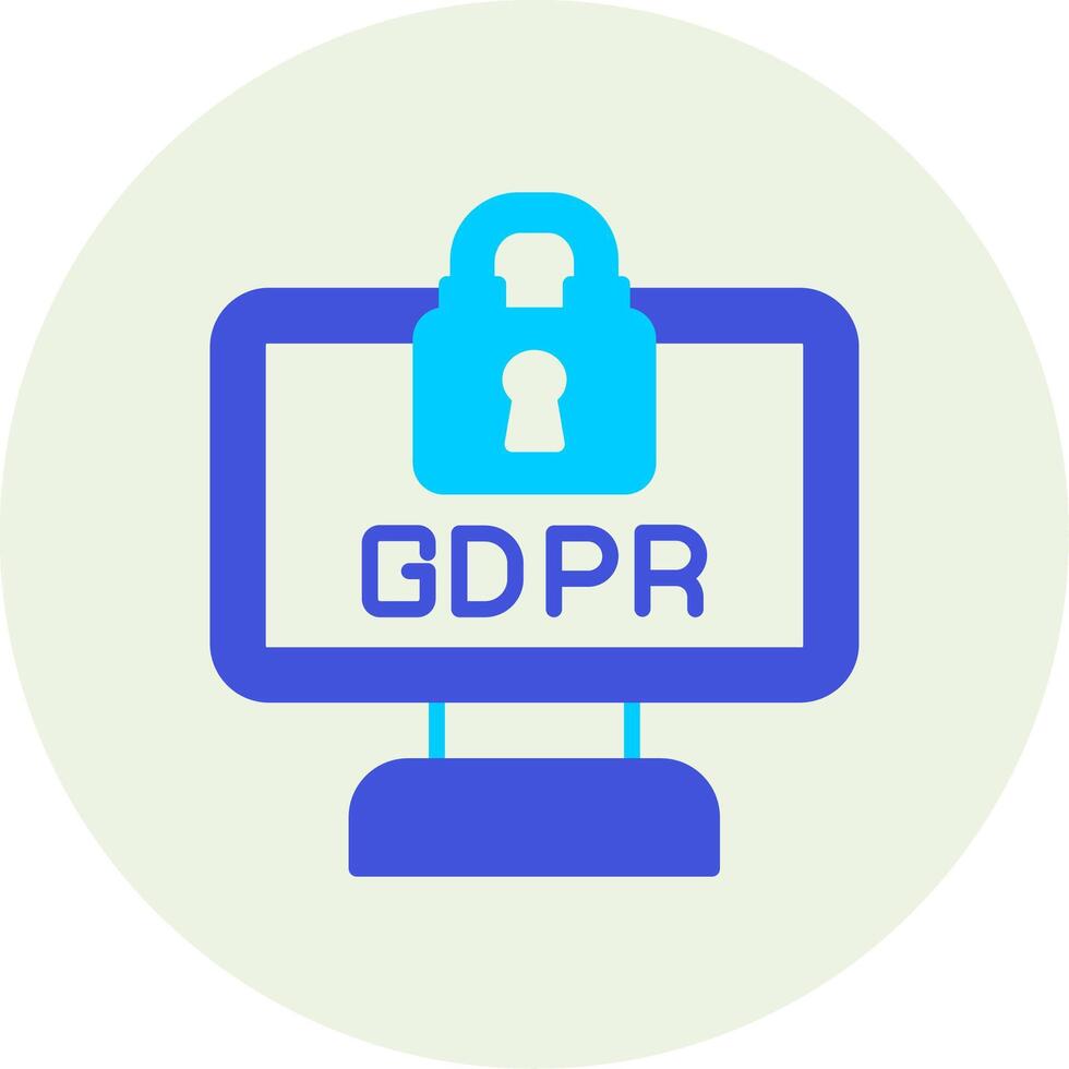 gdpr vetor ícone