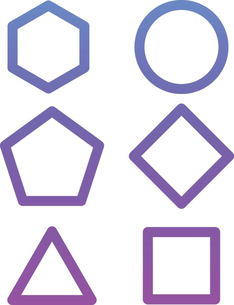 geométrico formas vetor ícone