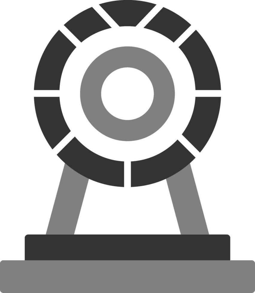ícone de vetor de roda da fortuna