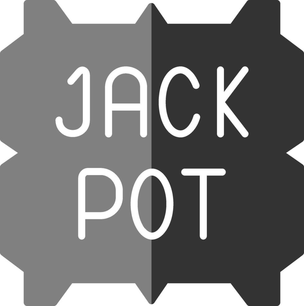 ícone de vetor de jackpot