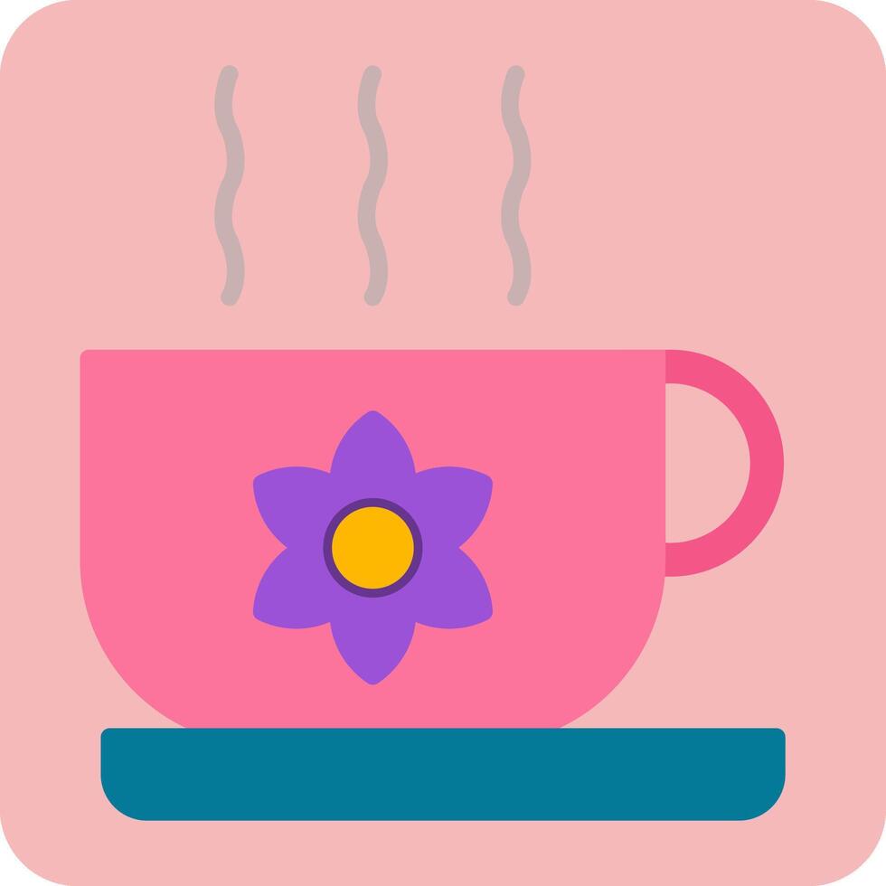 ícone de vetor de chá