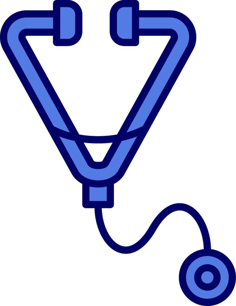ícone de vetor de estetoscópio