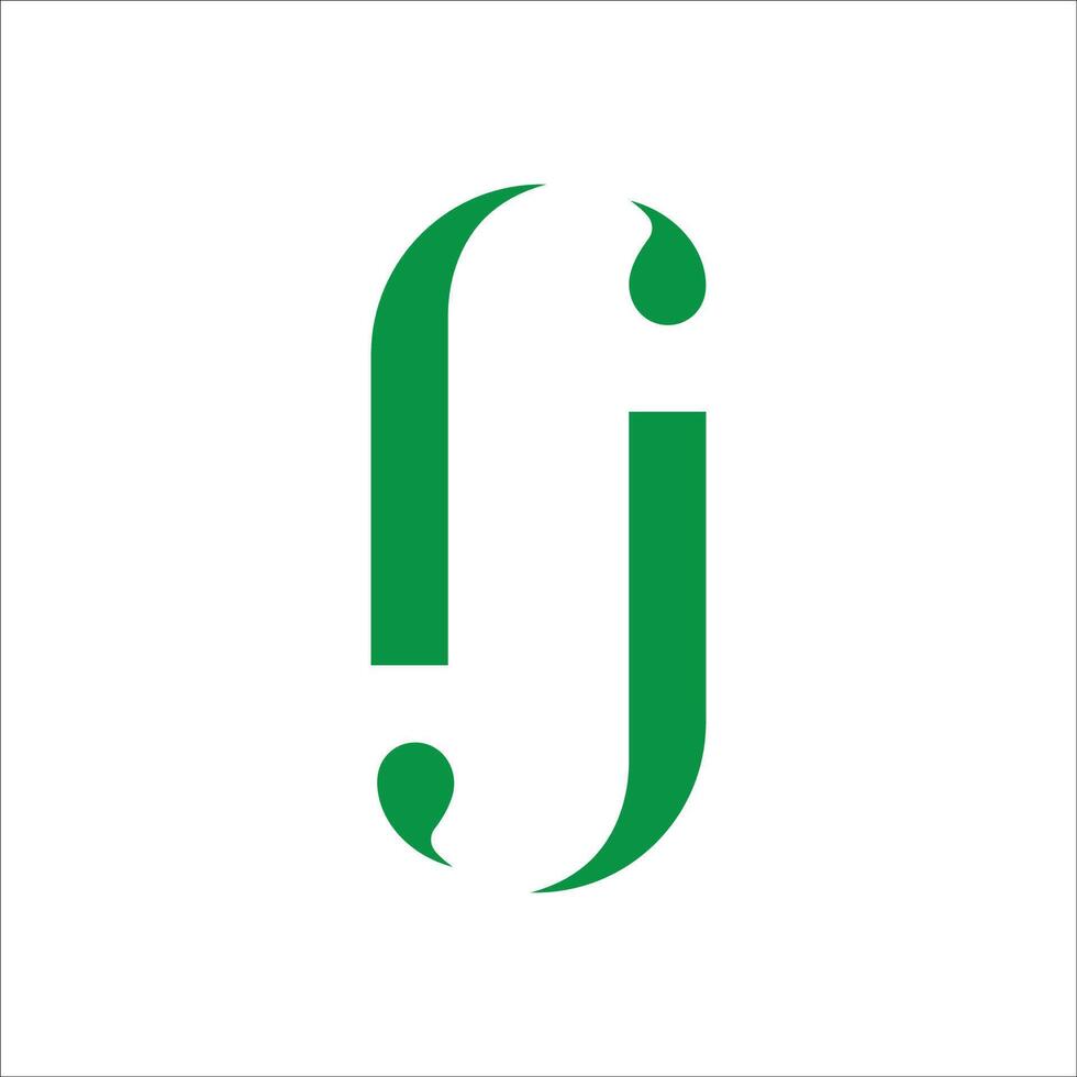 inicial carta jj logotipo ou j logotipo vetor Projeto modelo