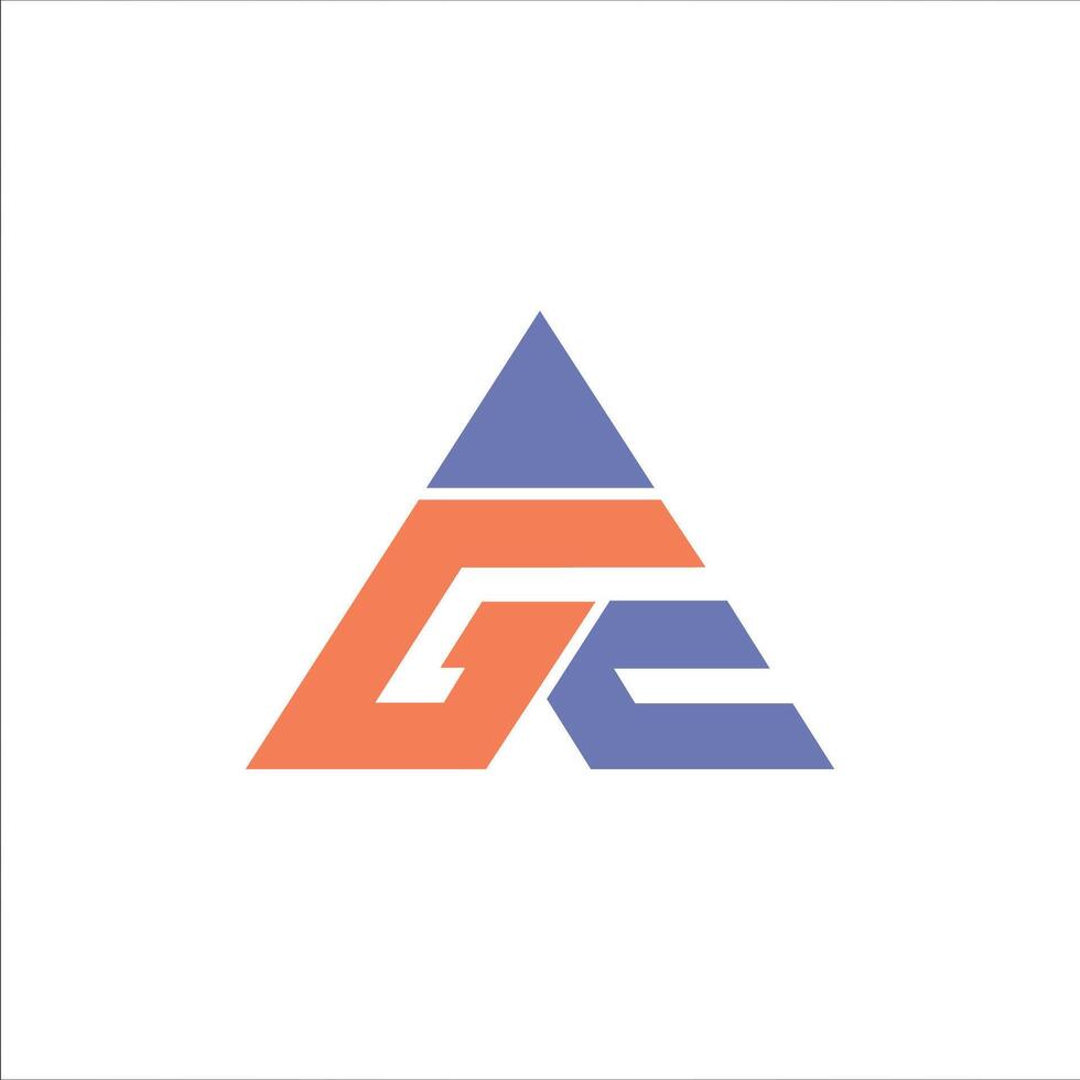 carta por exemplo ou ge logotipo vetor logotipo Projeto
