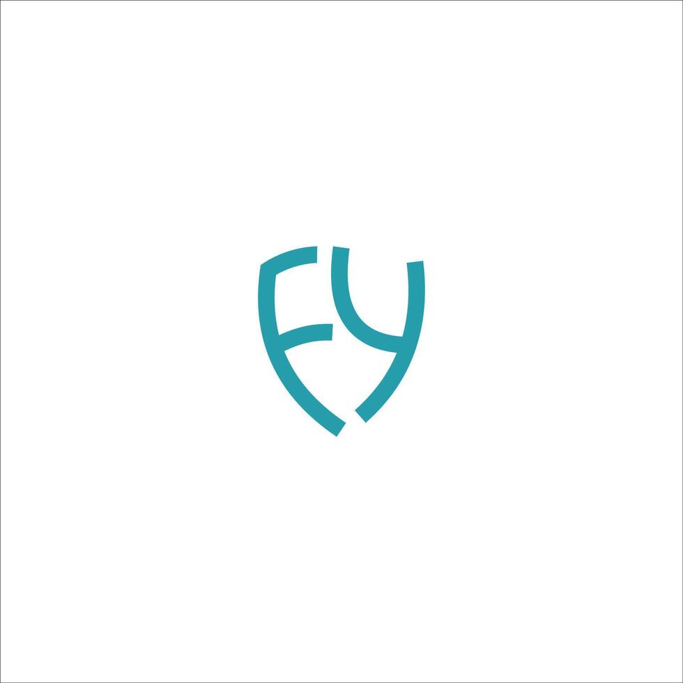 inicial carta fy logotipo ou sim logotipo vetor Projeto modelo