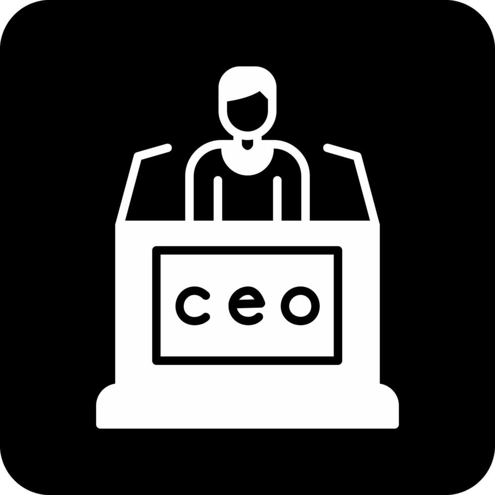 CEO vetor ícone