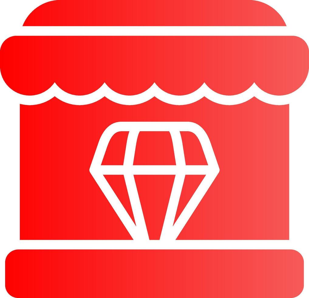 diamante fazer compras criativo ícone Projeto vetor