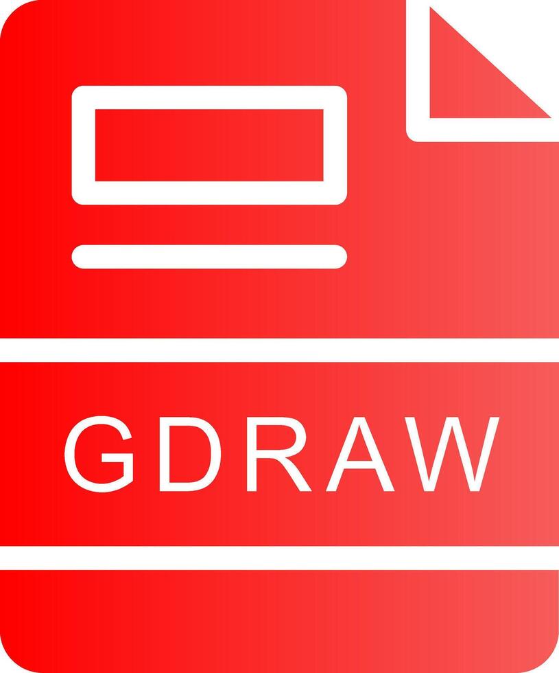 gdraw criativo ícone Projeto vetor