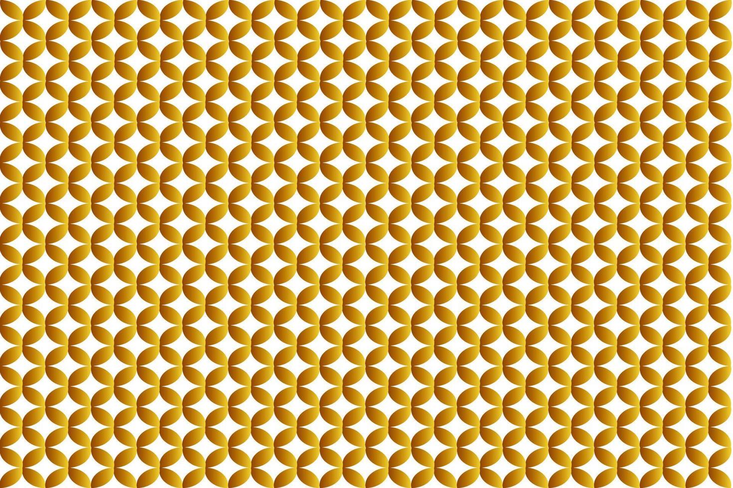 fundo batik dourado sobre fundo branco 2 vetor