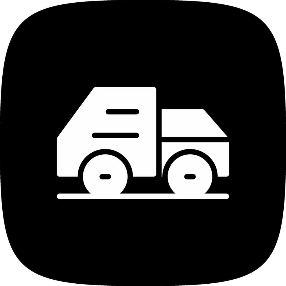 lixo caminhão criativo ícone Projeto vetor