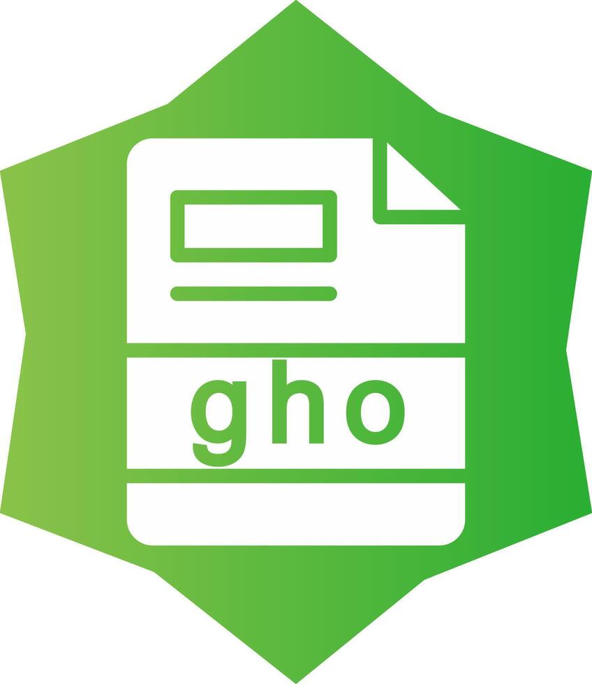 gho criativo ícone Projeto vetor