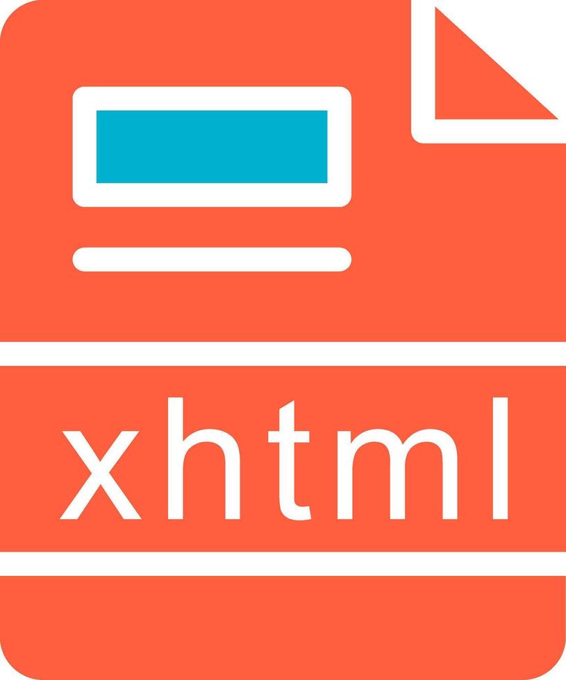 xhtml criativo ícone Projeto vetor