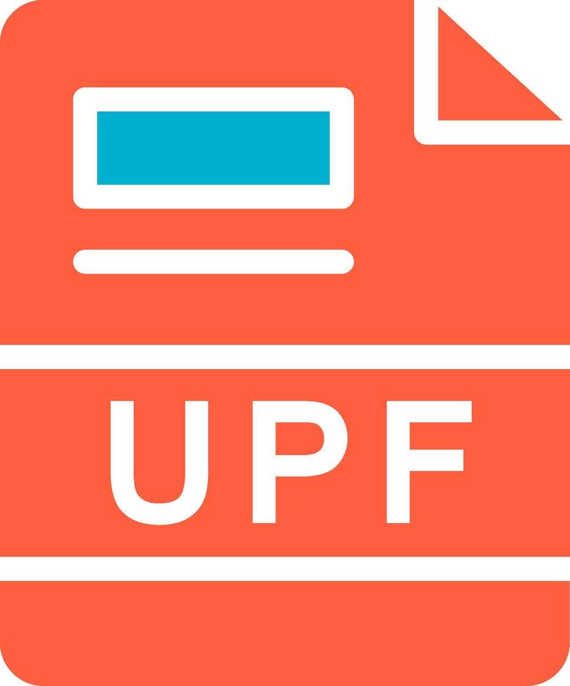 upf criativo ícone Projeto vetor