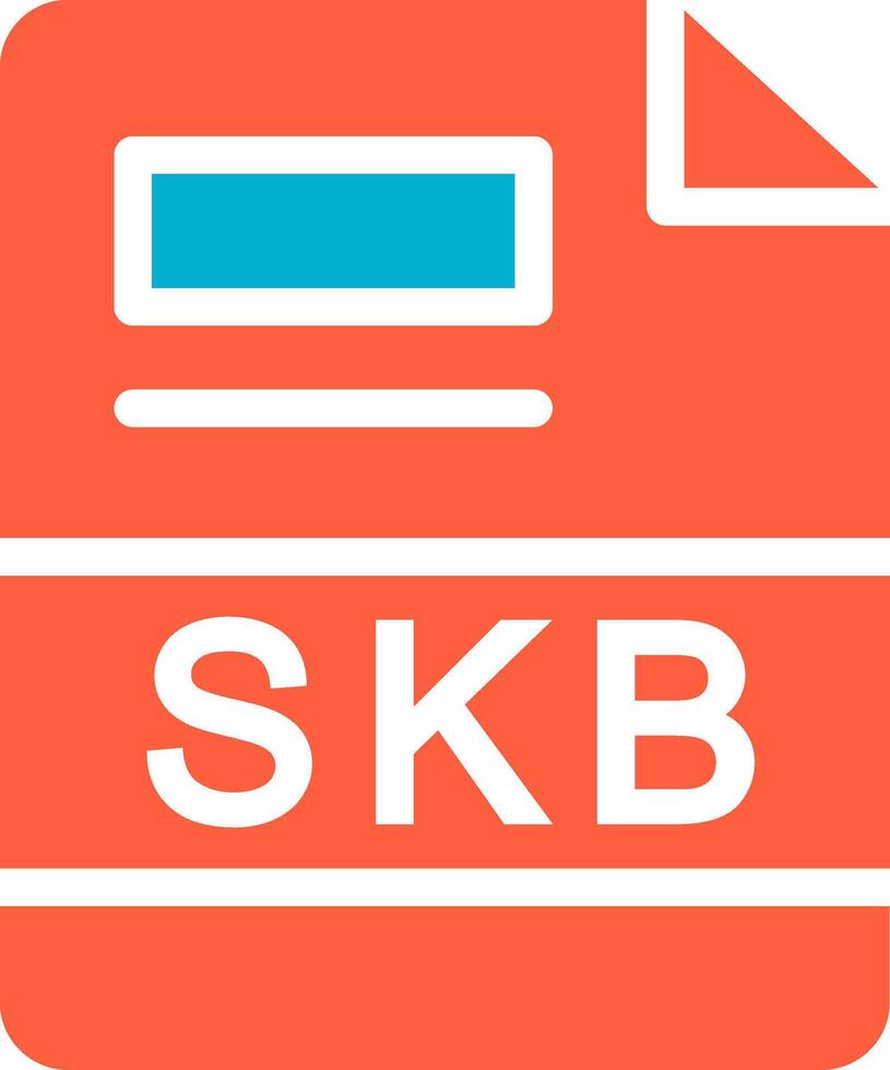 skb criativo ícone Projeto vetor