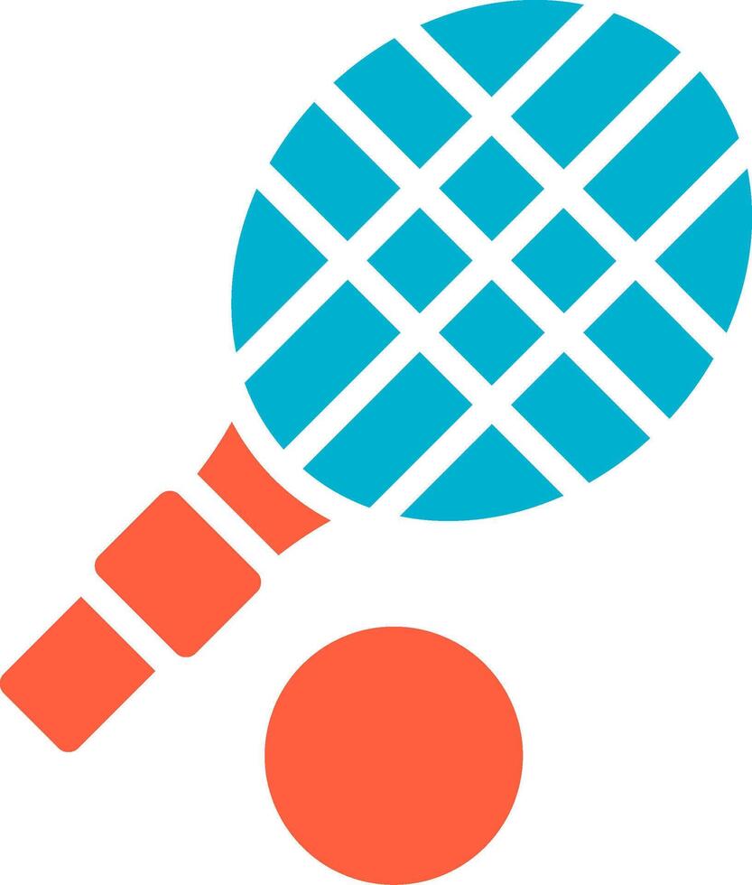tênis raquete criativo ícone Projeto vetor