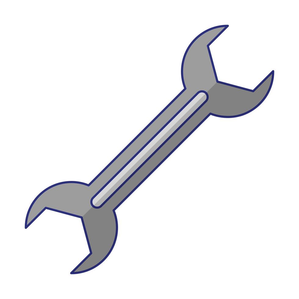 ícone de ferramentas de chave inglesa vetor