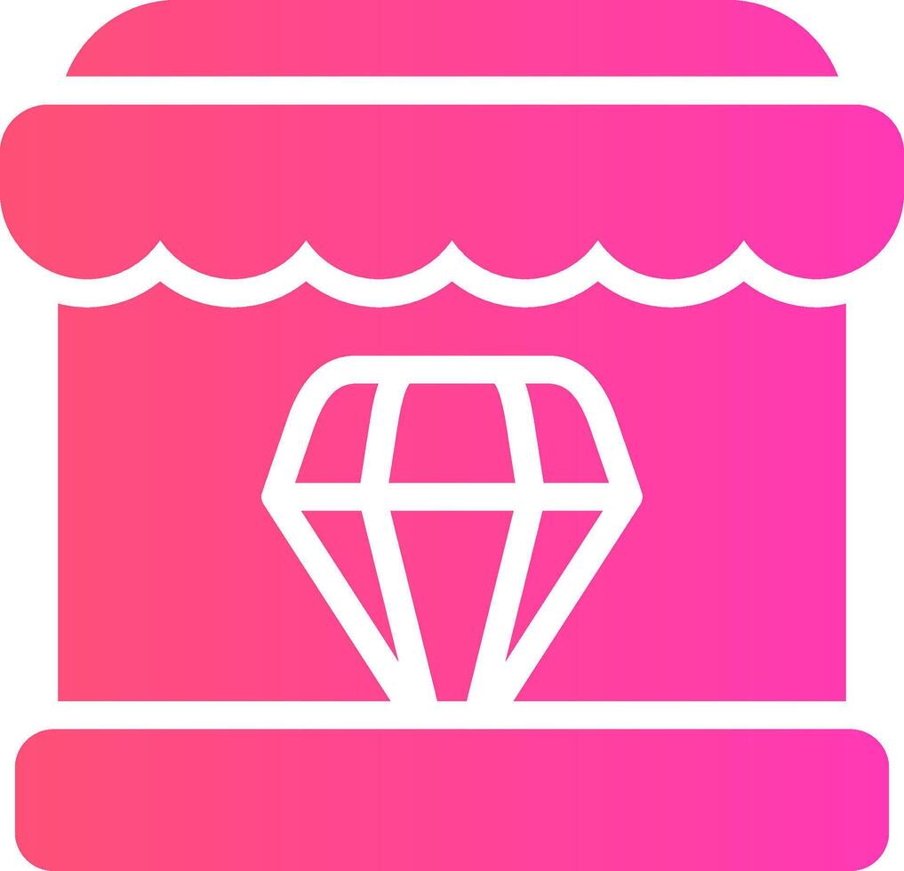 diamante fazer compras criativo ícone Projeto vetor