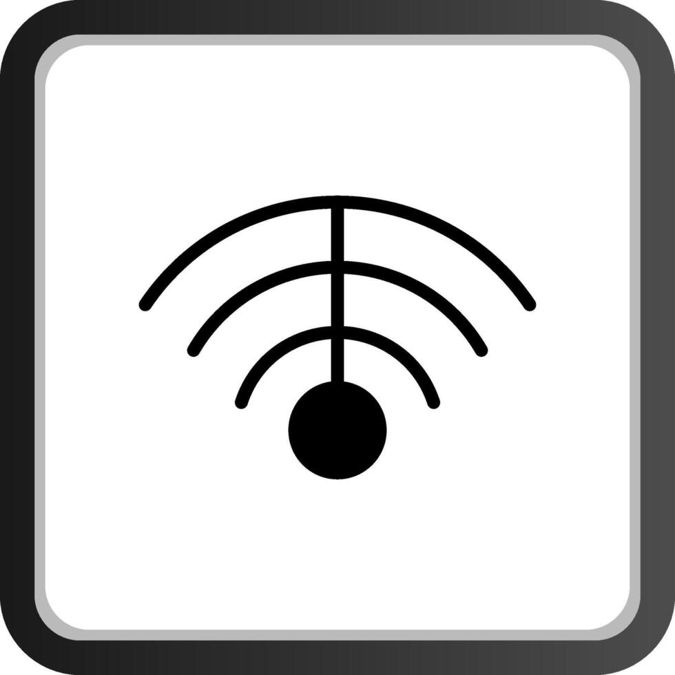 design de ícone criativo wi-fi vetor