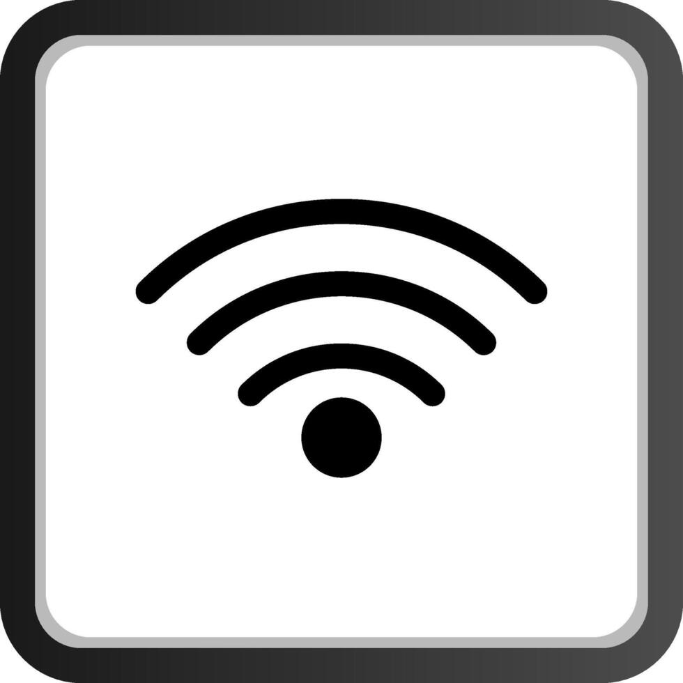 design de ícone criativo wi-fi vetor