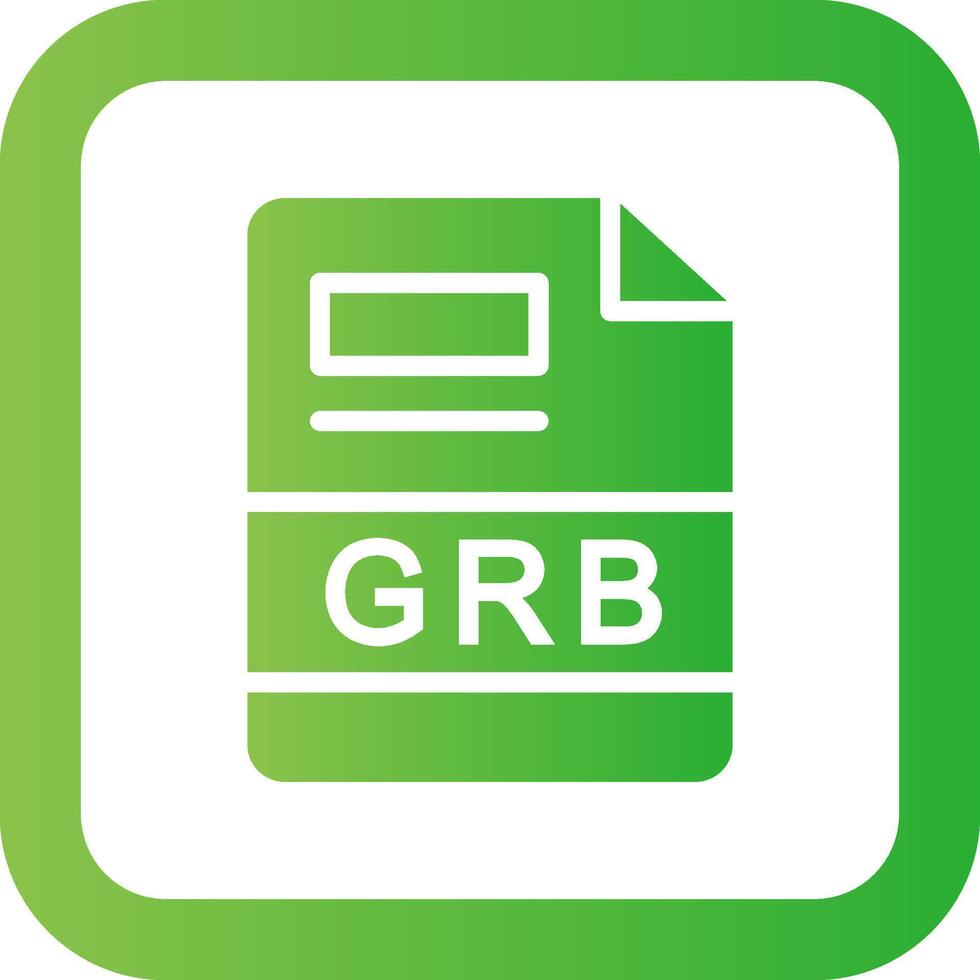 grb criativo ícone Projeto vetor