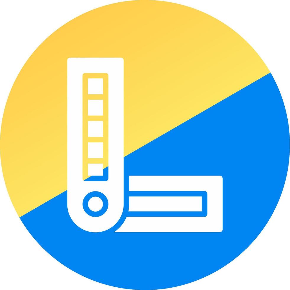 design de ícone criativo de paleta de cores vetor