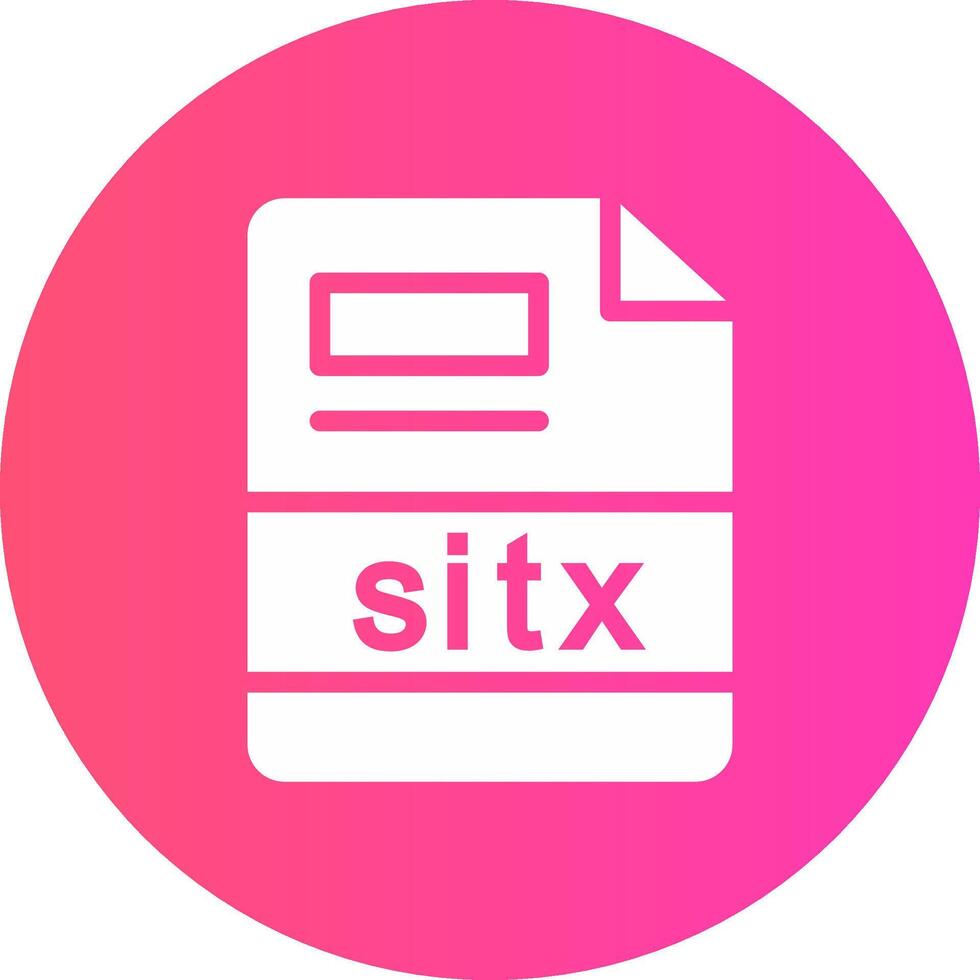 sitx criativo ícone Projeto vetor