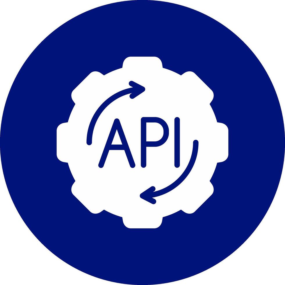 api criativo ícone Projeto vetor