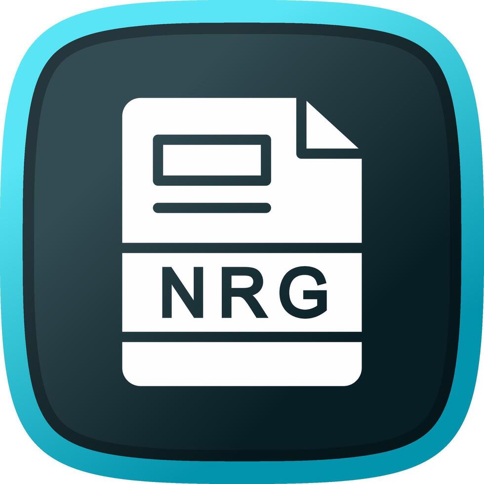 nrg criativo ícone Projeto vetor