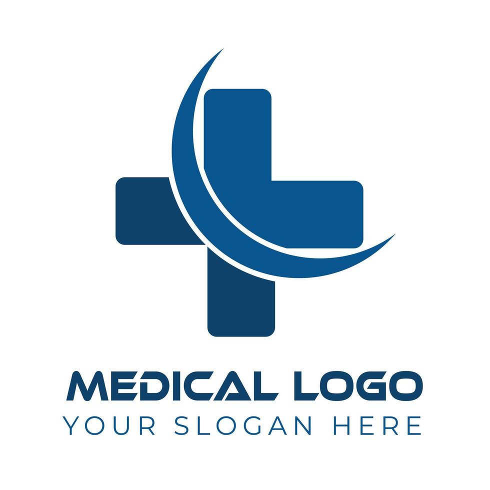 médico logotipo Projeto vetor modelo livre