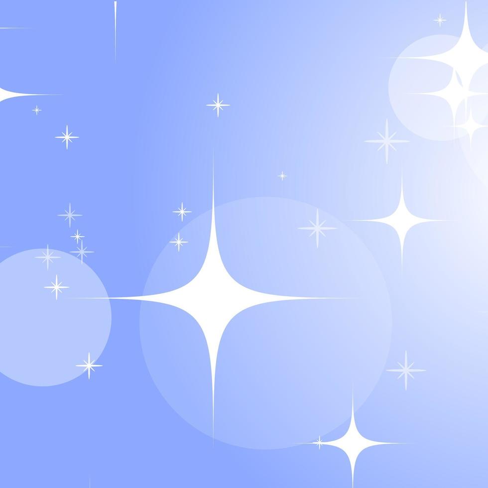 fundo abstrato colorido com círculos e estrelas. design brilhante. ilustração vetorial plana simples. vetor