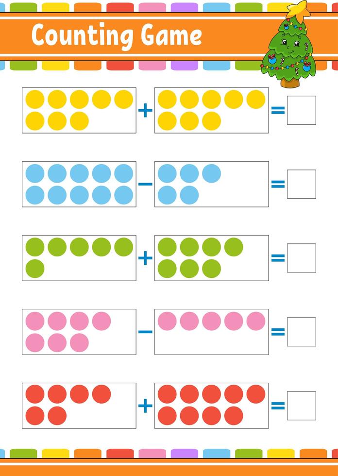 Jogo De Educação Colorido Por Adição E Subtração Para O Dinossauro Infantil  Ilustração do Vetor - Ilustração de enigma, figura: 214943549