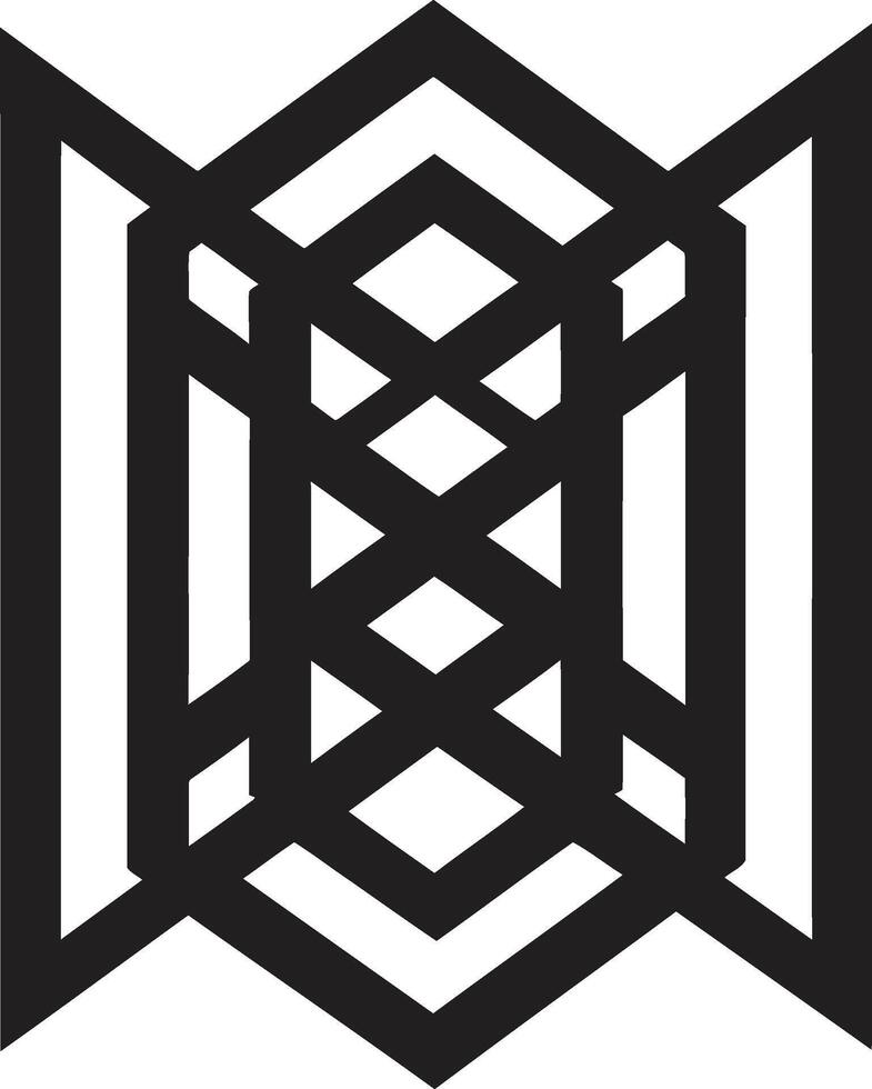 policraft criativo icônico geometria ícones esculpir formas vetor geometria emblema Projeto