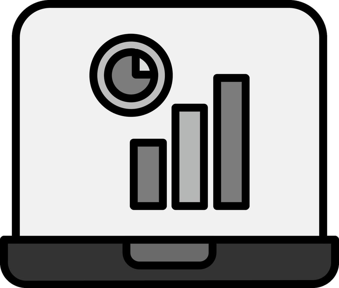 ícone do vetor analítico