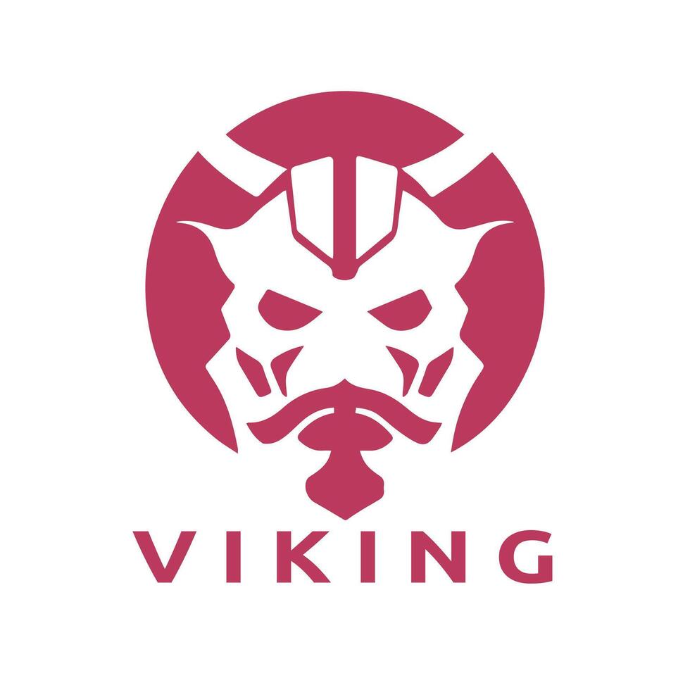 viking logotipo Projeto ícone símbolo vetor modelo. humano viking logotipo vetor.