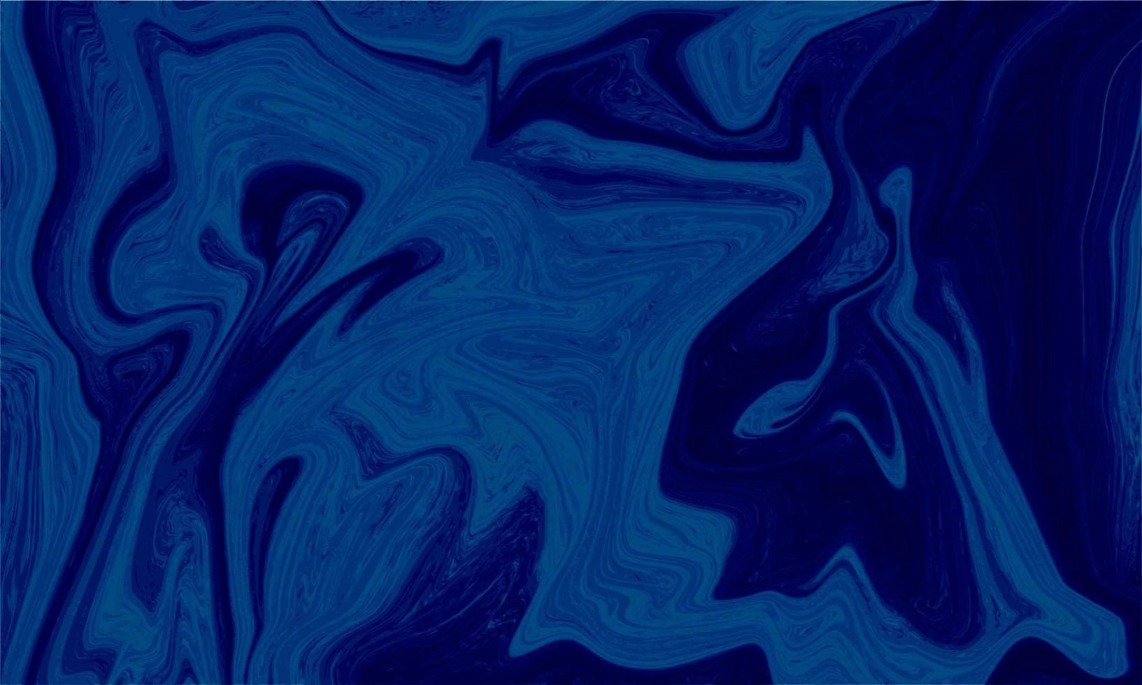 fundo de mármore líquido azul abstrato vetor